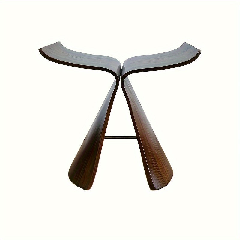 Elegante taburete Butterfly – Diseño atemporal para salón y recibidor