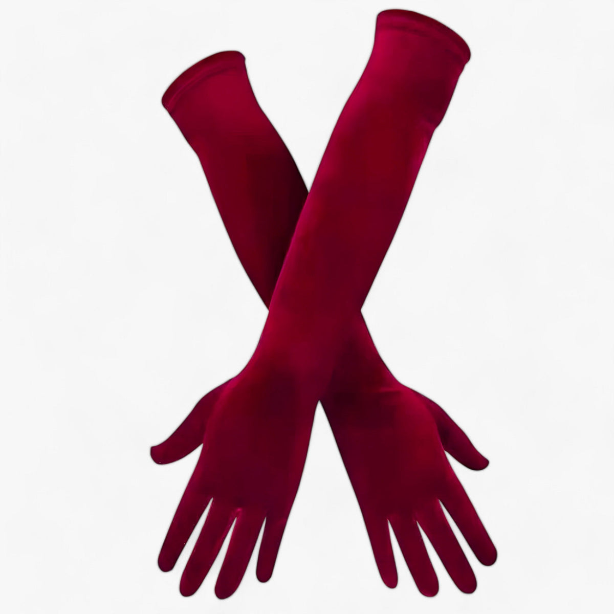 Elegantes guantes de terciopelo para invierno