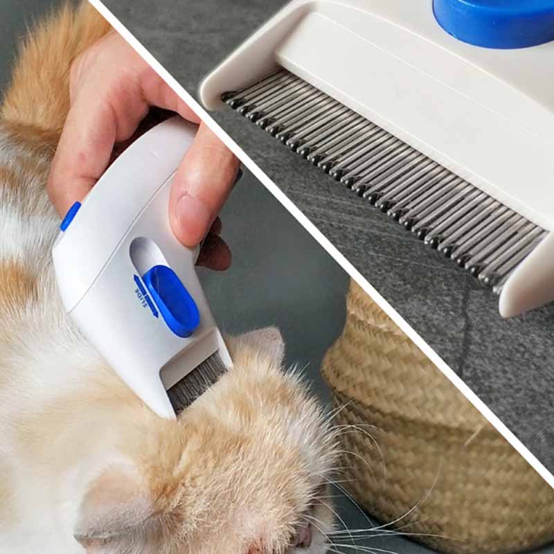 Eliminador eléctrico de pulgas y garrapatas: suave y sin productos químicos