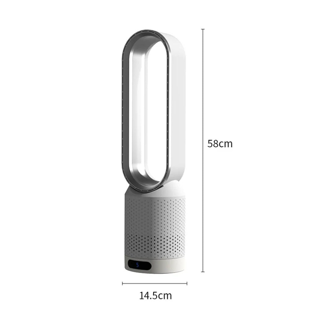 Enfriador de aire, purificador de aire UV e ionizador 3 en 1