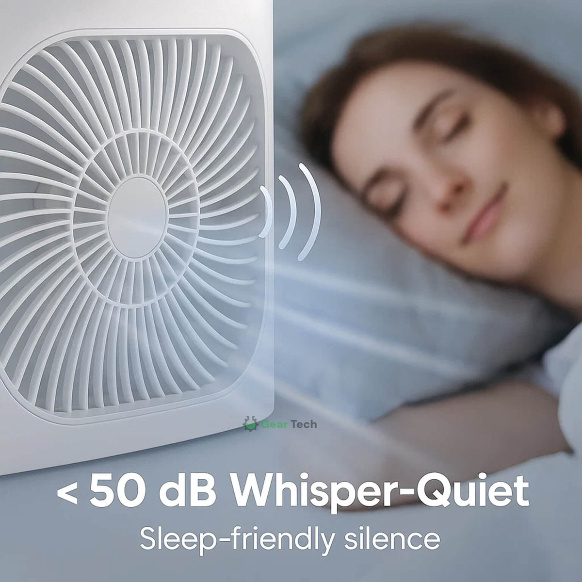 Enfriador de aire y humidificador 3 en 1: portátil, velocidades de ventilación ajustables, ideal para dormitorios, oficinas y espacios pequeños