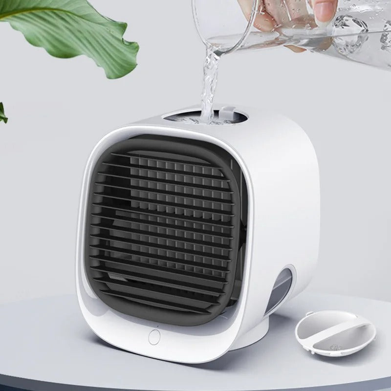 Enfriador de aire y humidificador compacto 2 en 1