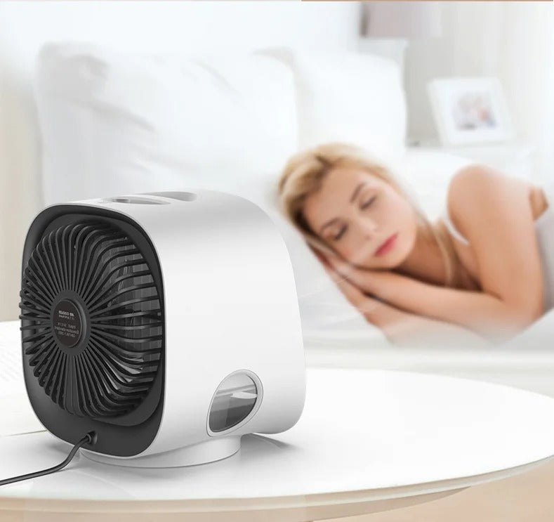Enfriador de aire y humidificador compacto 2 en 1
