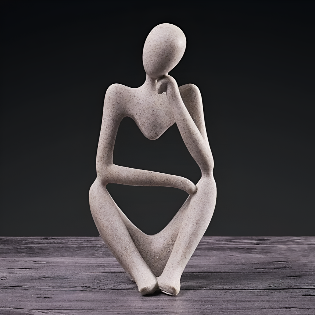 Escultura abstracta El Pensador – Elegancia atemporal para su hogar