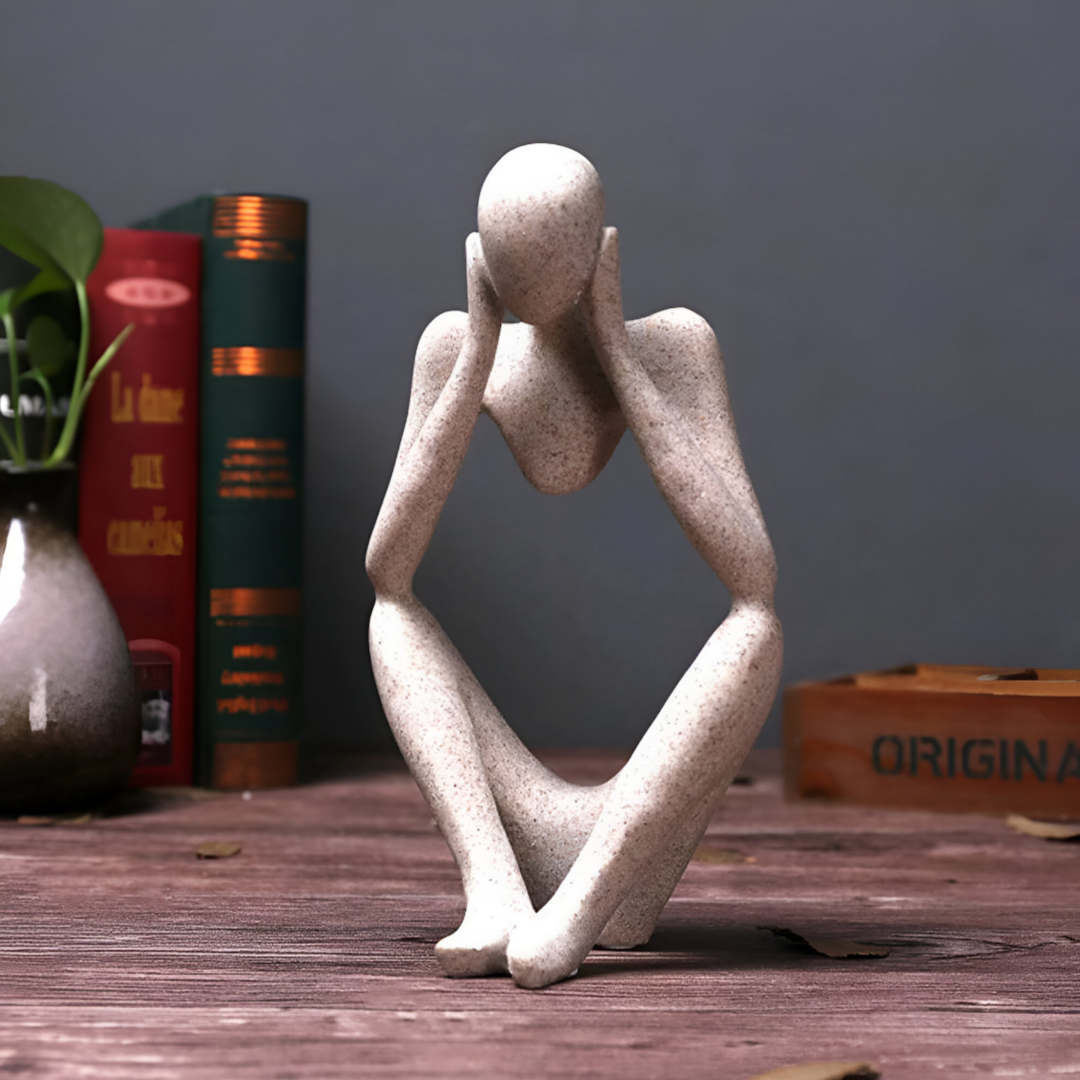 Escultura abstracta El Pensador – Elegancia atemporal para su hogar