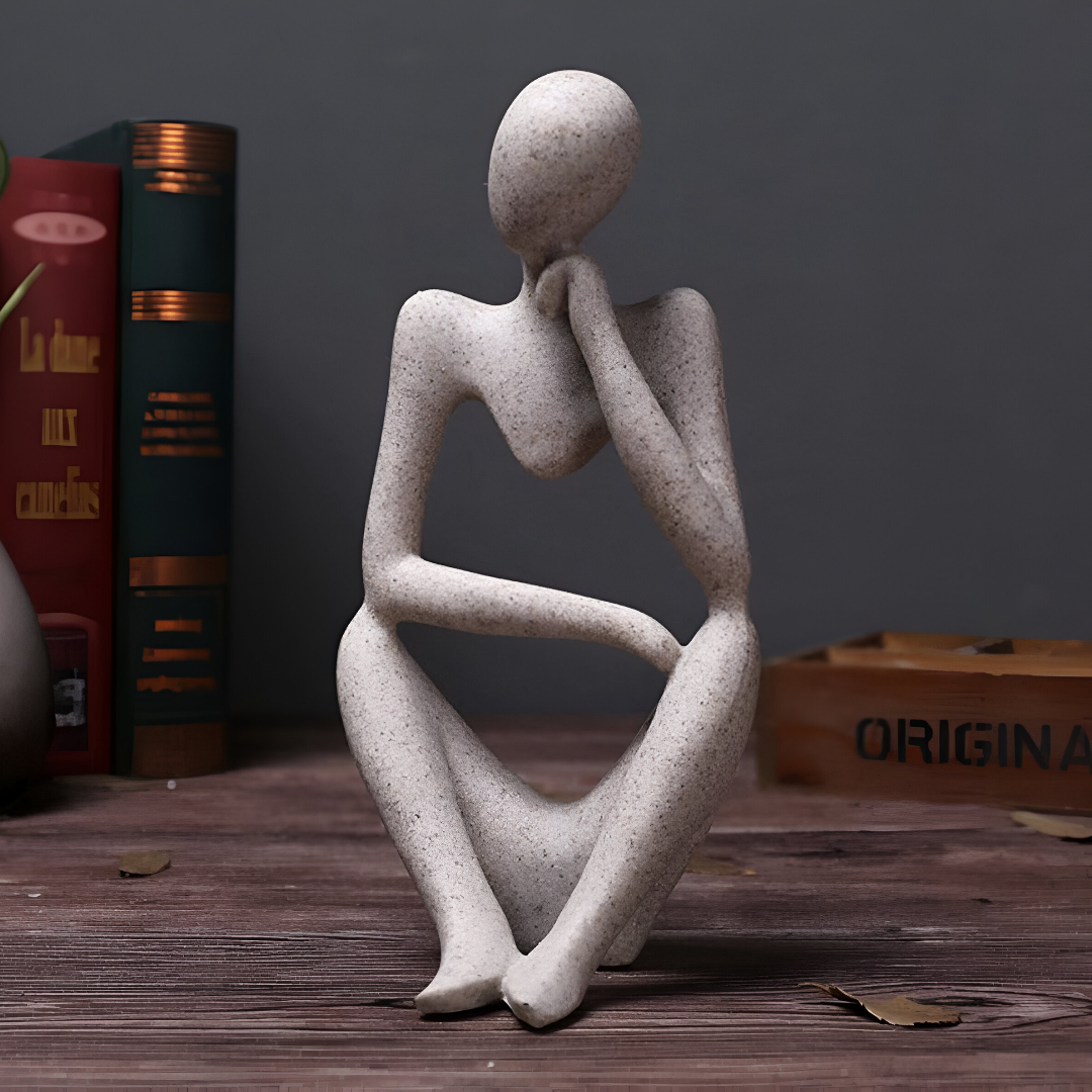Escultura abstracta El Pensador – Elegancia atemporal para su hogar