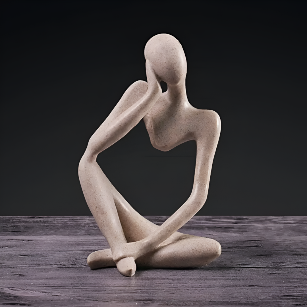 Escultura abstracta El Pensador – Elegancia atemporal para su hogar