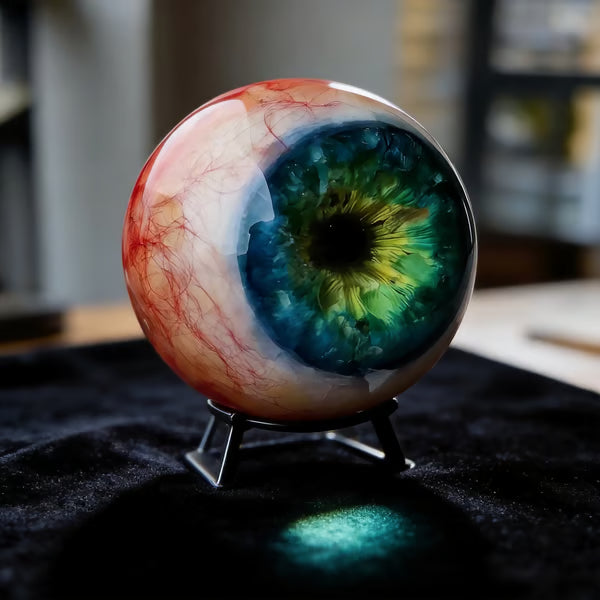 Esfera decorativa en forma de ojo