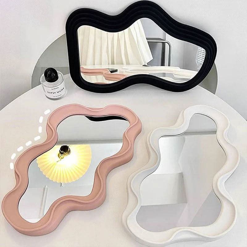 Espejo de pared decorativo con forma de nube para el hogar