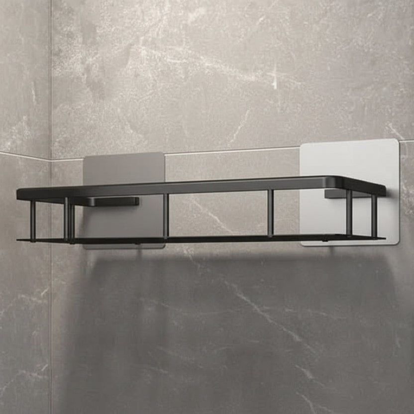 Estante adhesivo para baño: sin taladros y elegante para cualquier baño