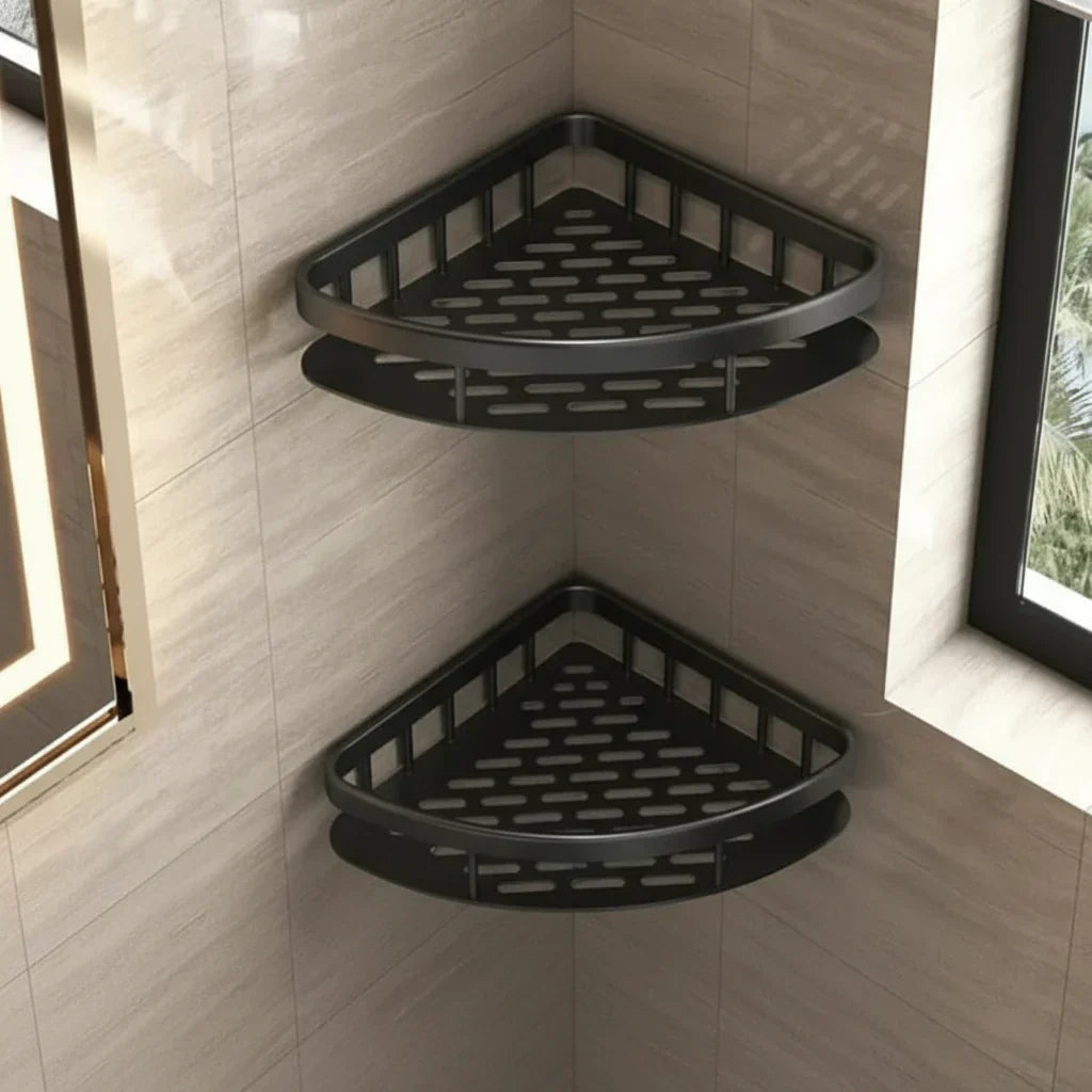 Estante adhesivo para baño: sin taladros y elegante para cualquier baño