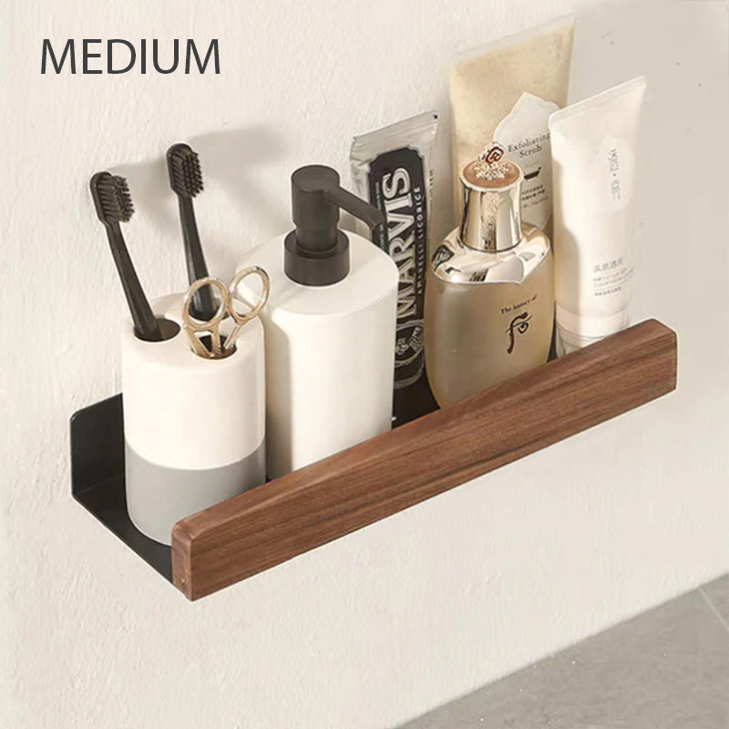 Estantes de baño para un almacenamiento moderno con un diseño cálido y minimalista