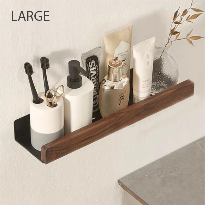 Estantes de baño para un almacenamiento moderno con un diseño cálido y minimalista