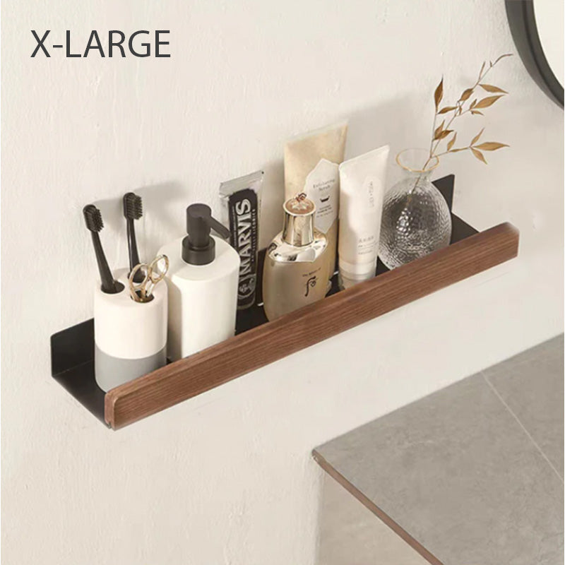Estantes de baño para un almacenamiento moderno con un diseño cálido y minimalista