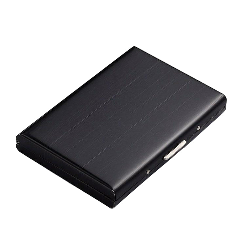Estuche plano para tarjetas con protección RFID y cierre magnético