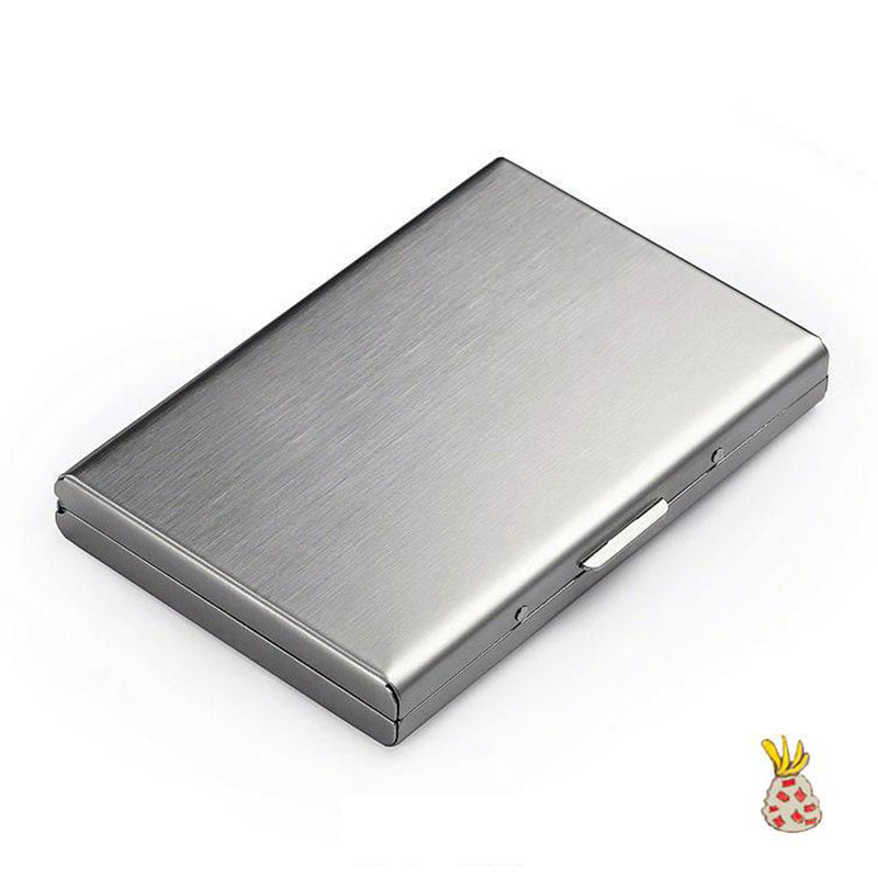 Estuche plano para tarjetas con protección RFID y cierre magnético