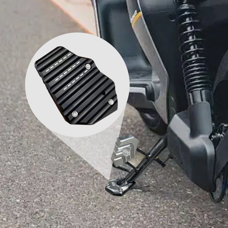Extensión para pata de cabra de motocicleta