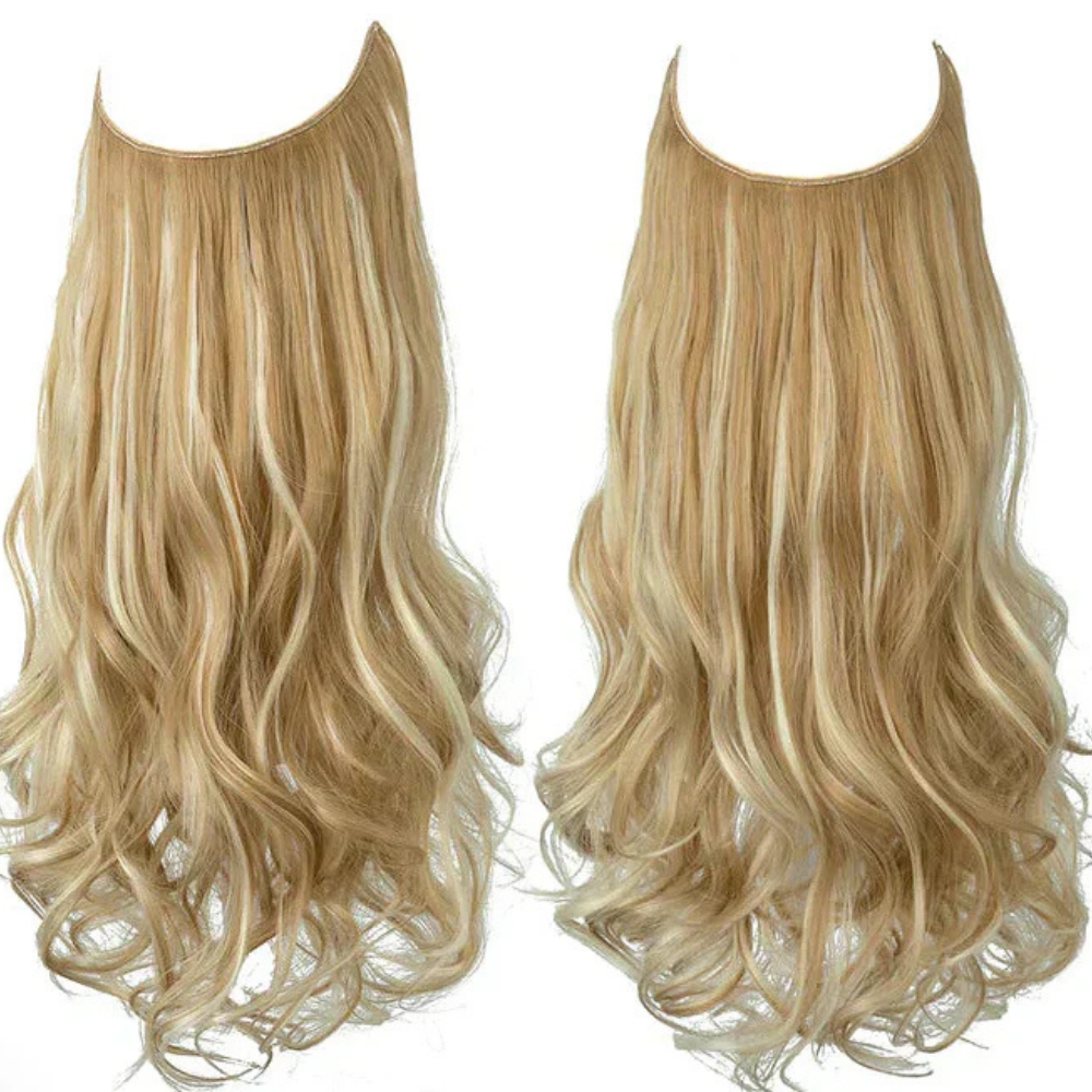 Extensiones de pelo con clip Remy – Sin costuras, para volumen y longitud natural
