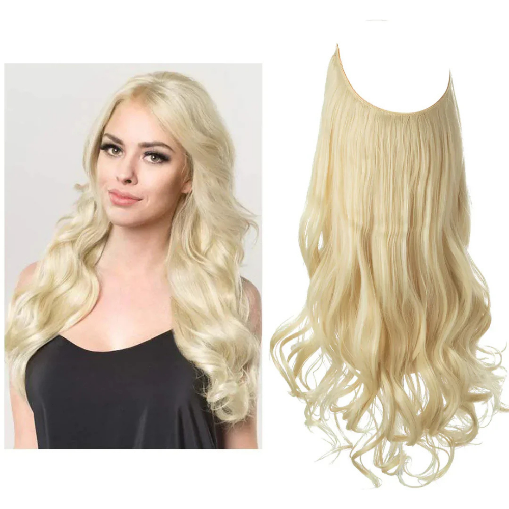 Extensiones de pelo con clip Remy – Sin costuras, para volumen y longitud natural