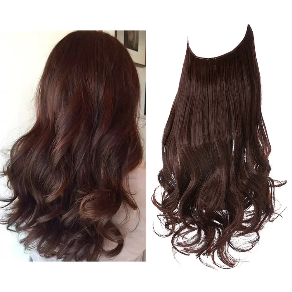 Extensiones de pelo con clip Remy – Sin costuras, para volumen y longitud natural