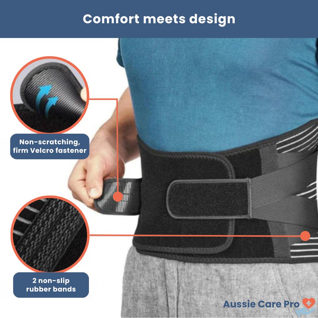 Faja de Soporte Lumbar para Alivio del Dolor de Espalda