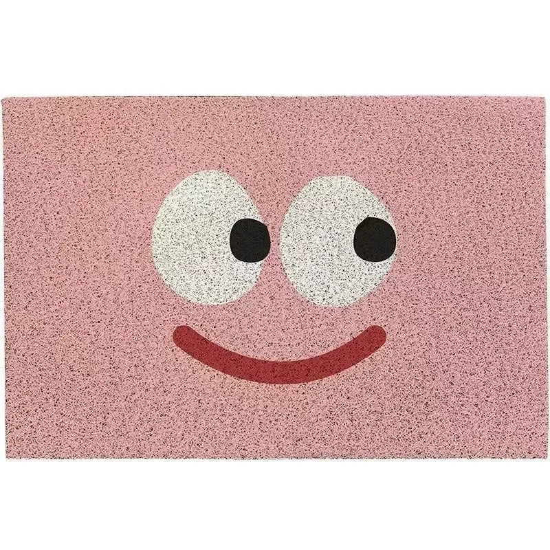 Felpudo de Bienvenida de Emoji con Base Antideslizante para Entrada y Pasillo