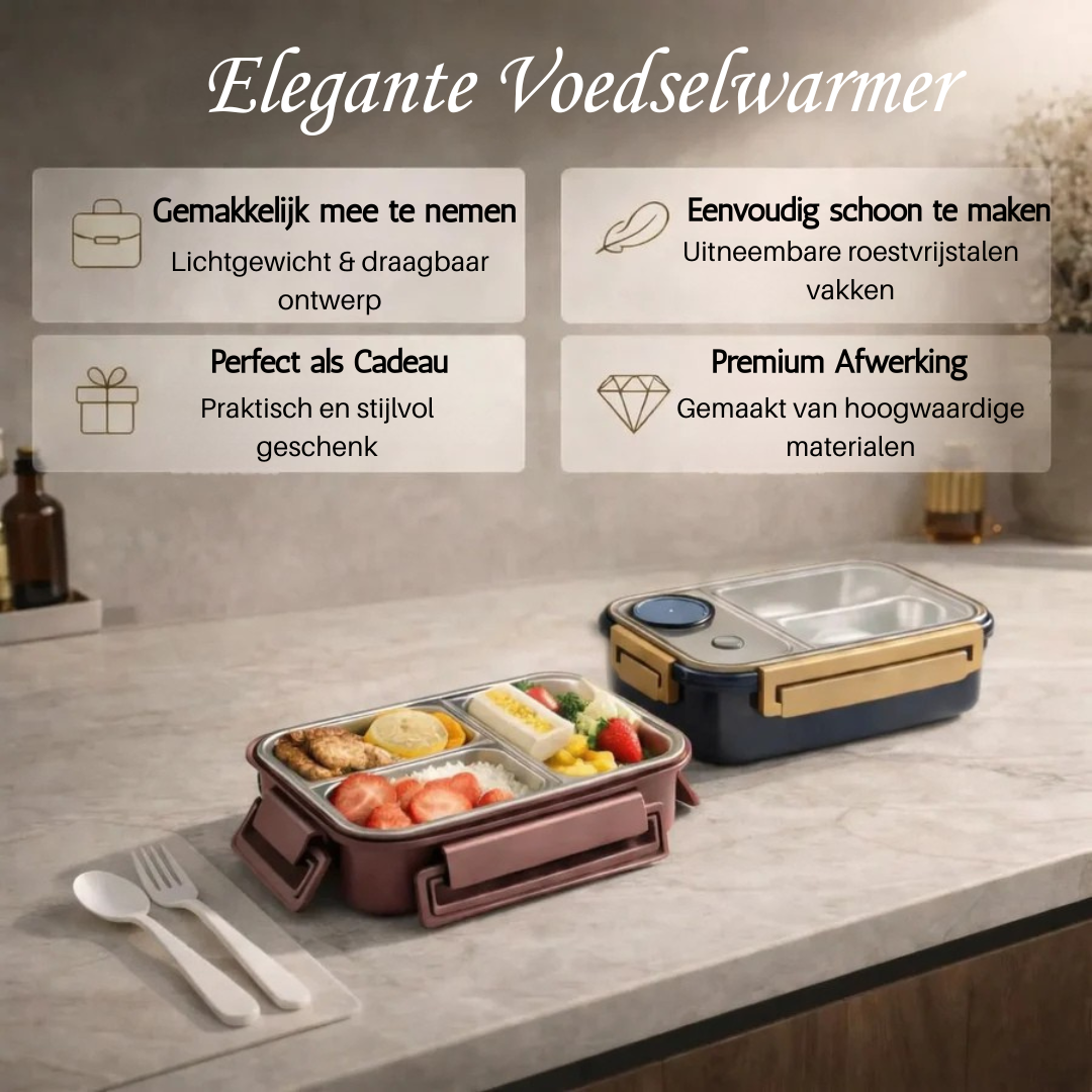 Fiambrera - Contenedor Térmico de Comida para Salidas y Transporte