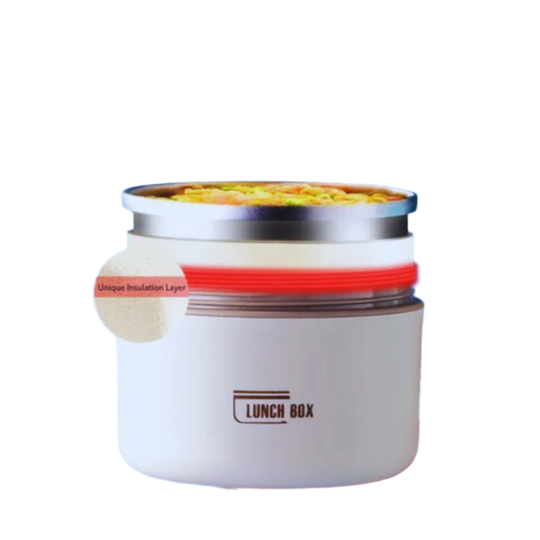 Fiambrera térmica de acero para hombre – Práctica