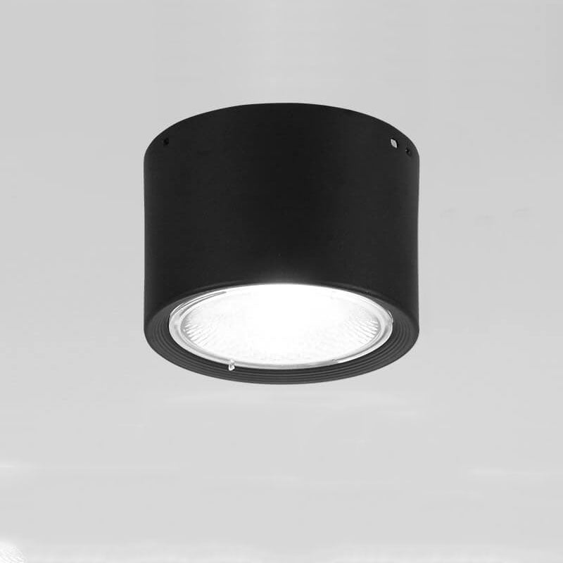 Foco de techo LED cilíndrico con diseño de foco orientable
