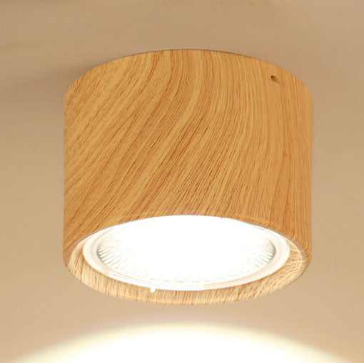 Foco de techo LED cilíndrico con diseño de foco orientable