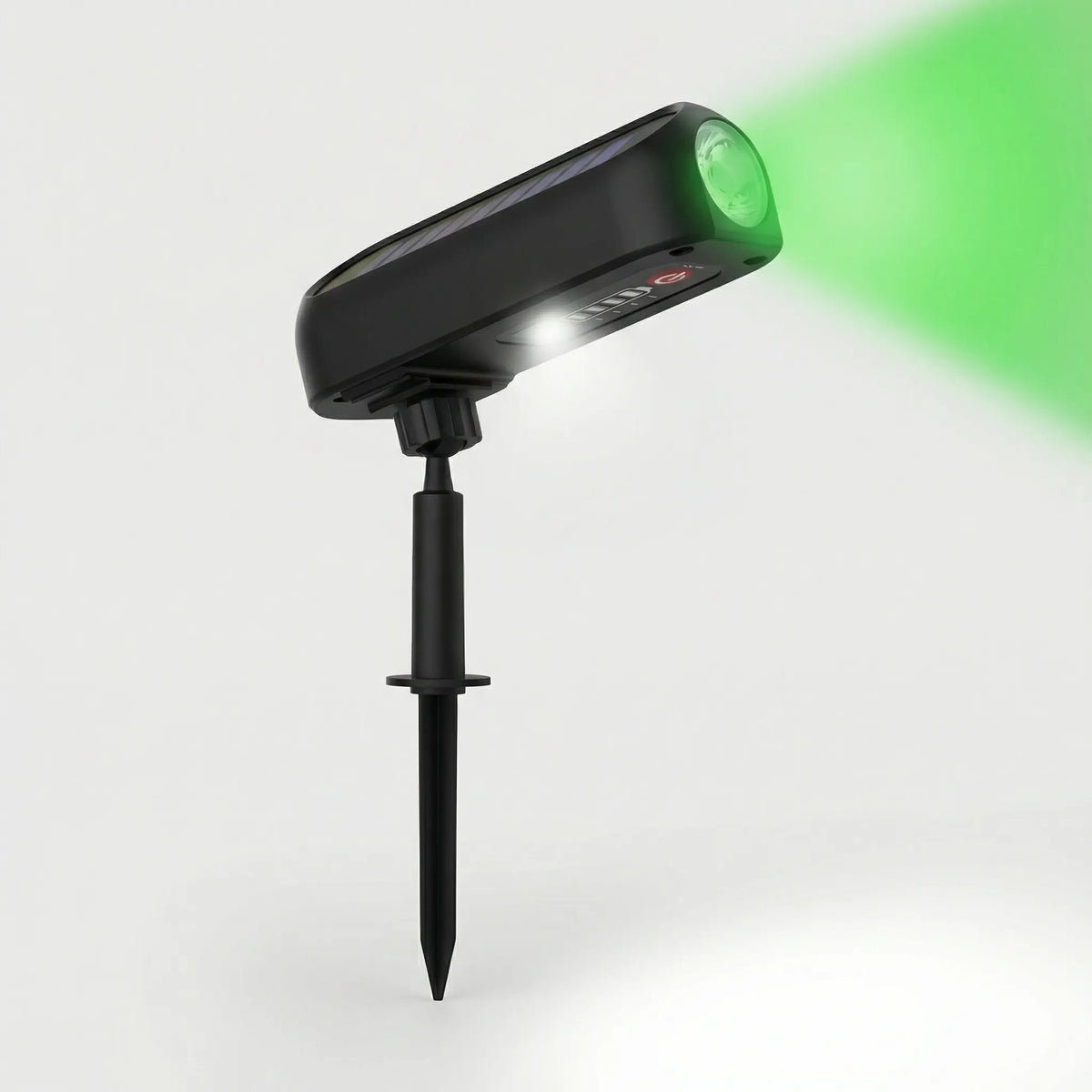 Foco solar ajustable para exterior