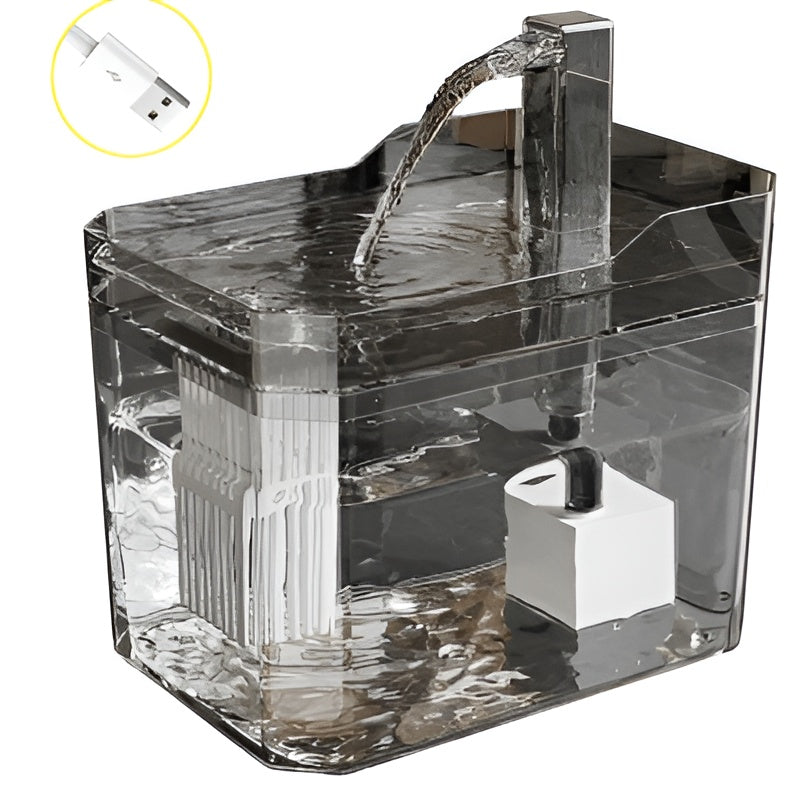 Fuente de agua: Fuente de agua automática e inteligente para mascotas