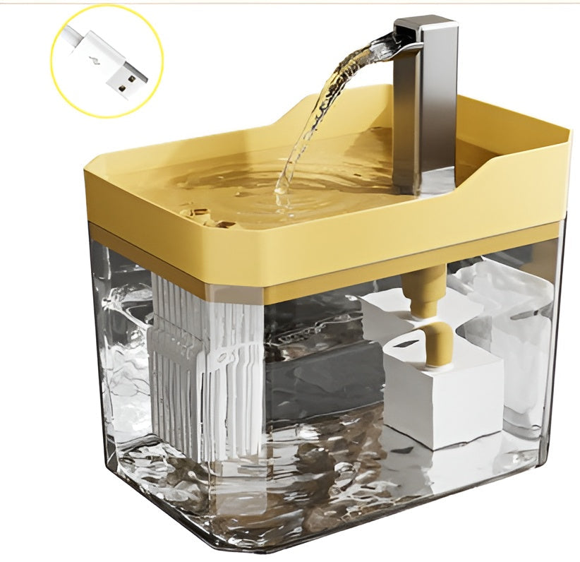 Fuente de agua: Fuente de agua automática e inteligente para mascotas