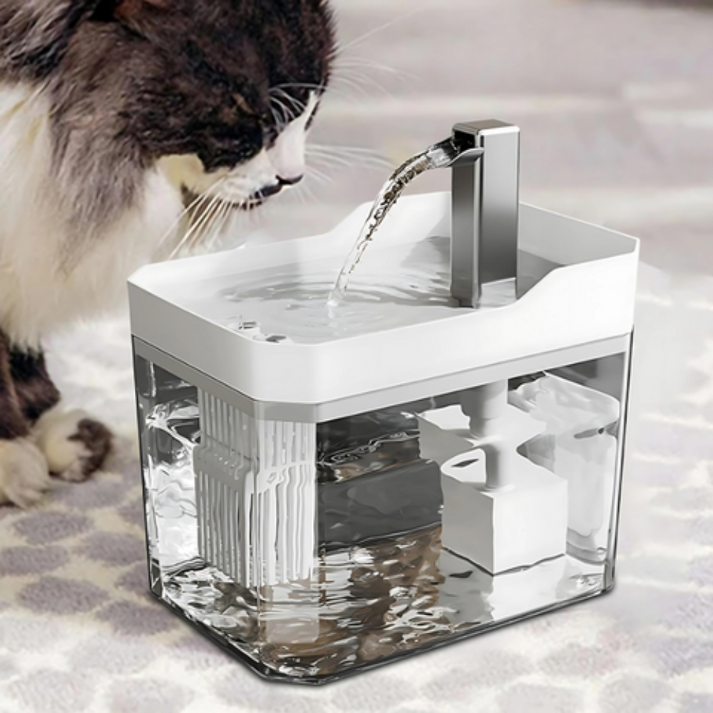 Fuente de agua: Fuente de agua automática e inteligente para mascotas