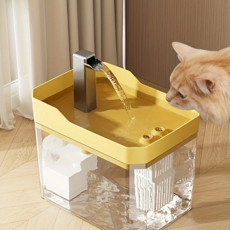 Fuente de agua: Fuente de agua automática e inteligente para mascotas