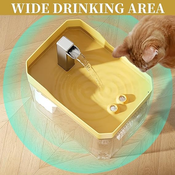 Fuente de agua: Fuente de agua automática e inteligente para mascotas