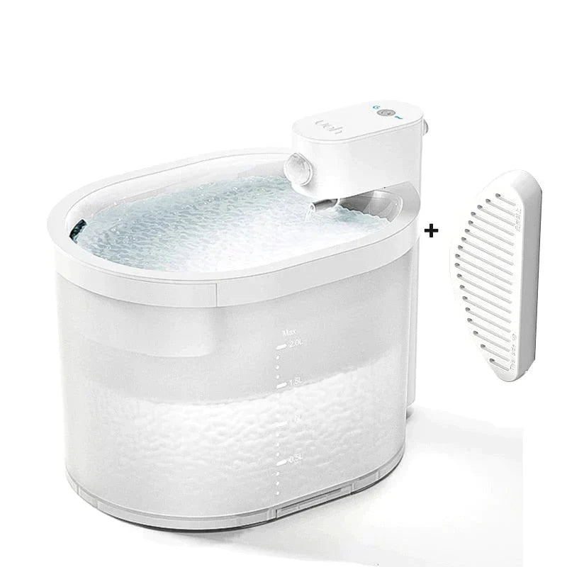 Fuente de agua inteligente para gatos con sensor