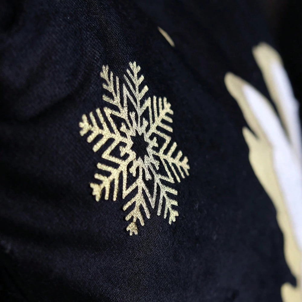 Funda de cojín decorativa de terciopelo con árbol de Navidad