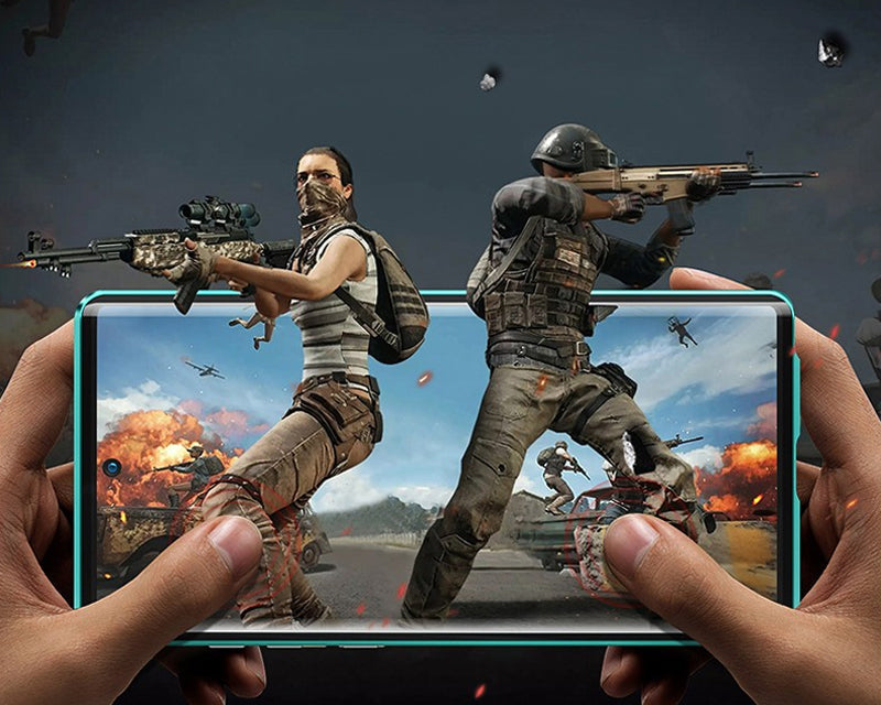 Funda magnética de doble cara de cristal templado para teléfono