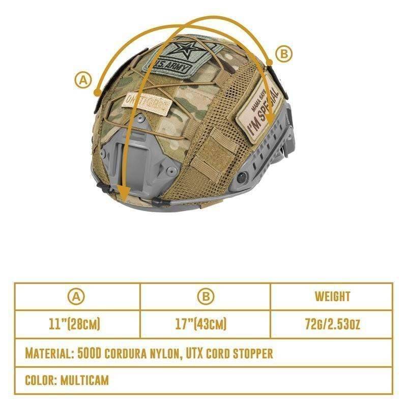 Funda táctica para casco militar