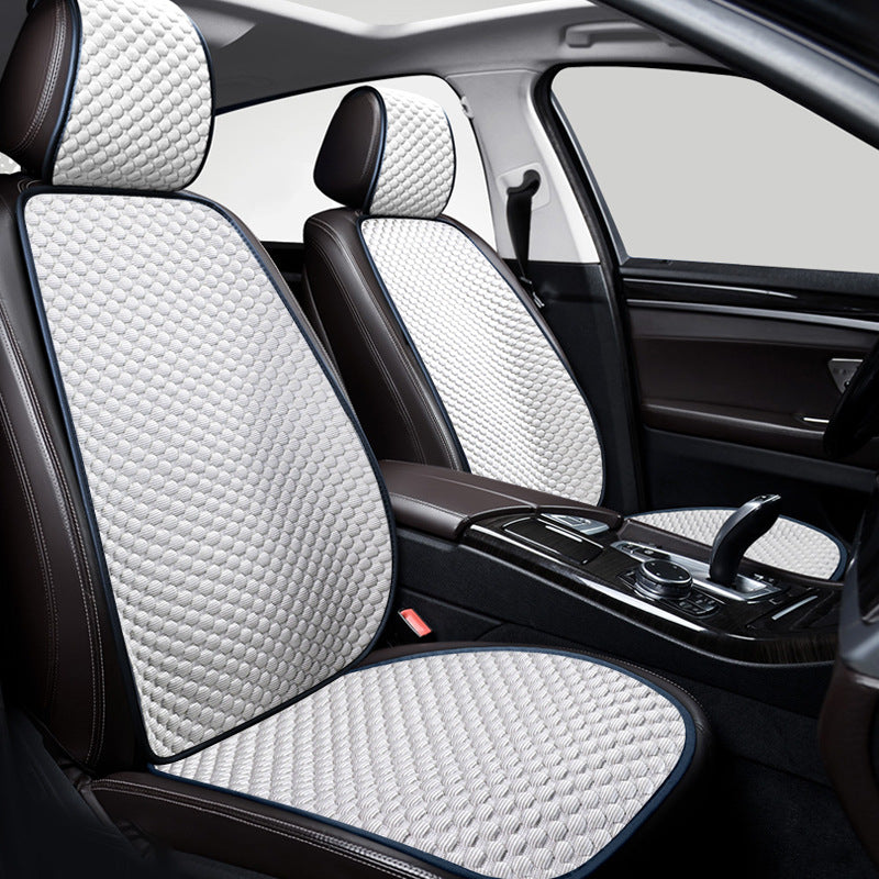 Fundas de Asiento de Coche en Seda de Hielo Refrescante - Comodidad y Estilo para Perros