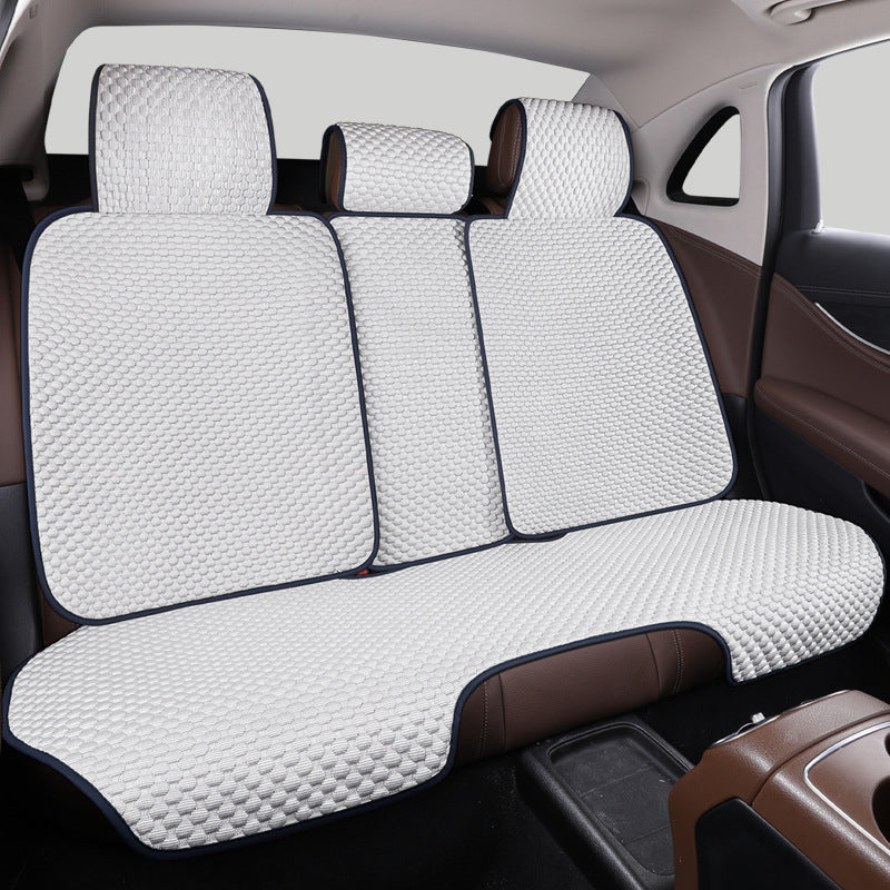 Fundas de Asiento de Coche en Seda de Hielo Refrescante - Comodidad y Estilo para Perros