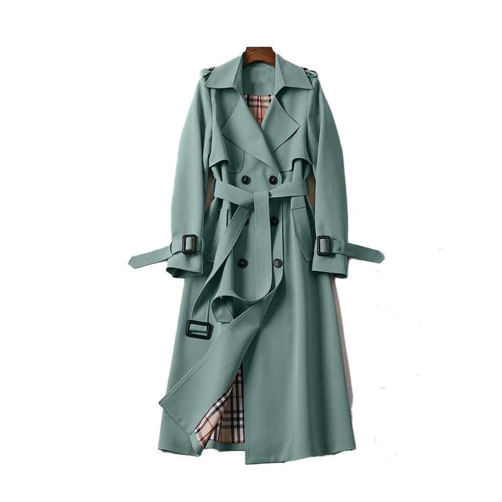 Gabardina clásica para mujer: diseño atemporal y ajuste elegante