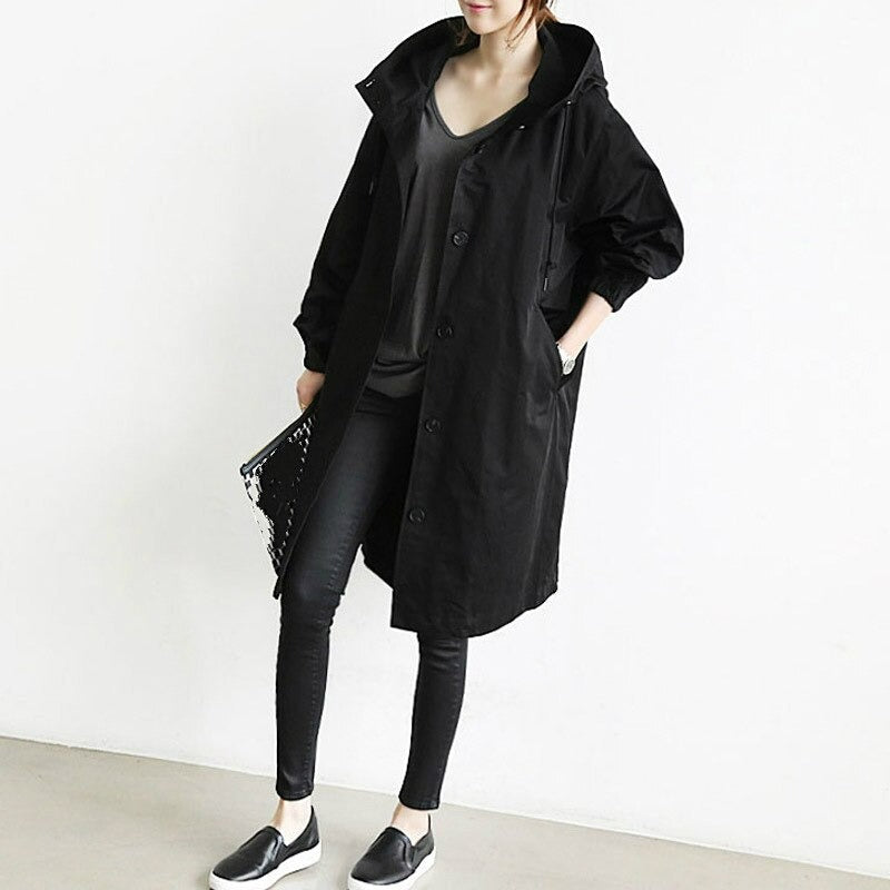 Gabardina elegante e impermeable