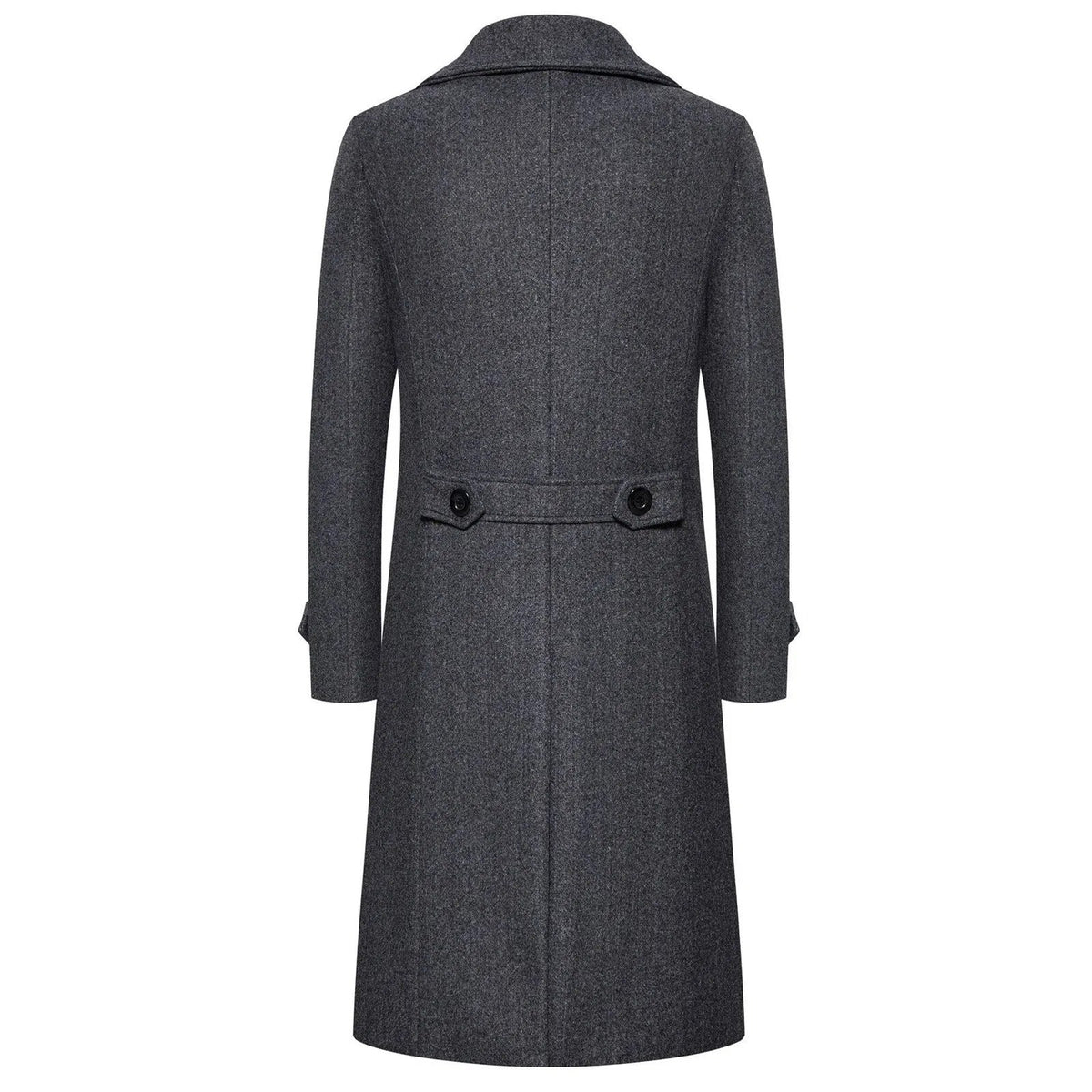 Gabardina entallada cortavientos para hombre