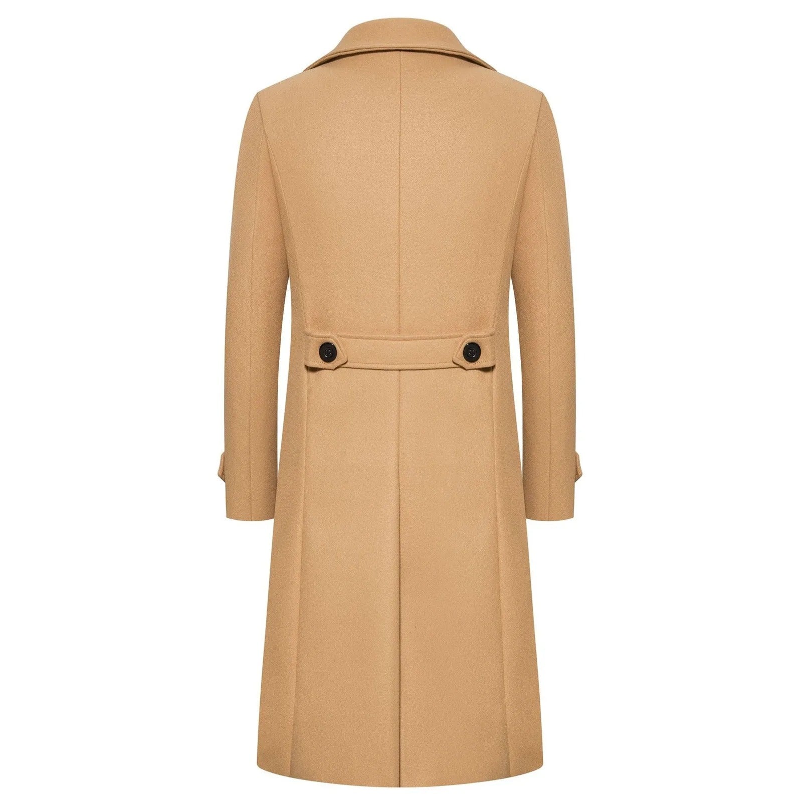 Gabardina entallada cortavientos para hombre