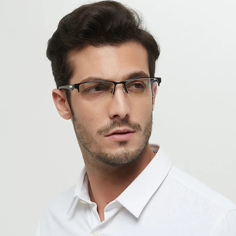 Gafas de lectura con lentes progresivas y fotocromáticas