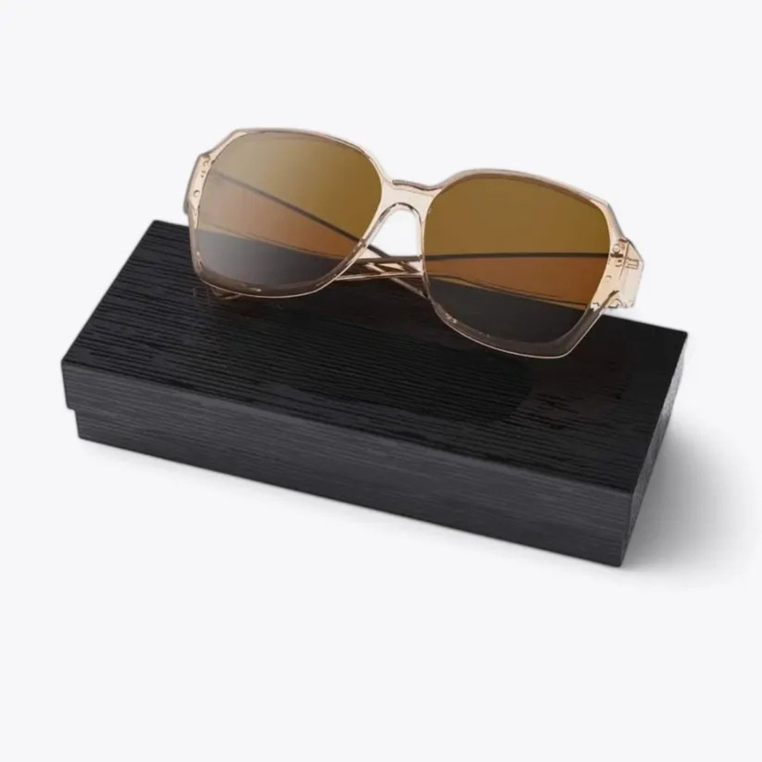 Gafas de sol cubregafas unisex con lentes polarizadas