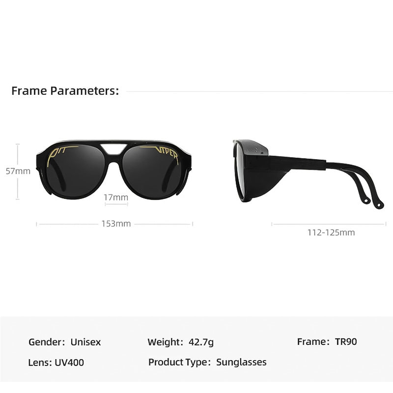 Gafas de Sol de Motocicleta Cortavientos UV400
