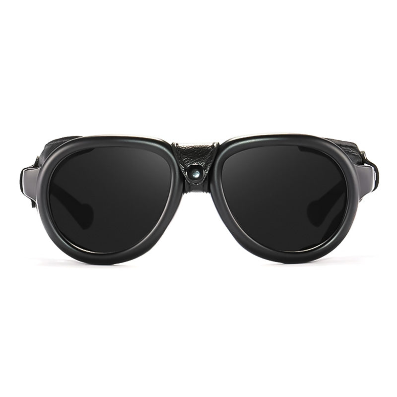 Gafas de sol de motocicleta estilo steampunk para actividades al aire libre